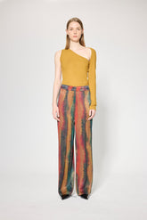 ASYMMETRIC RIBBED TOP